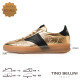 TINO BELLINI 貝里尼 歐洲進口 MJUS 金屬光澤復古撞色休閒鞋 運動鞋LB0M005A-F(金色)