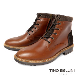 【TINO BELLINI 貝里尼】男款 葡萄牙 進口 好穿脫 短靴 HM5T021-6(咖啡色) 【TINO BELLINI 貝里尼】男款 葡萄牙 進口 好穿脫 短靴 HM5T021-6(咖啡色)