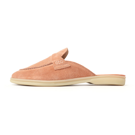 TINO BELLINI 貝里尼 巴西進口 麂皮穆勒鞋FW7V001-7(粉色)