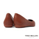 TINO BELLINI 貝里尼 巴西進口 低調 舒適 真皮 平底鞋 FWBV038-9(駝色)