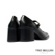 TINO BELLINI 貝里尼 義大利進口 瑪莉珍中跟鞋FWEV019-1(黑色)