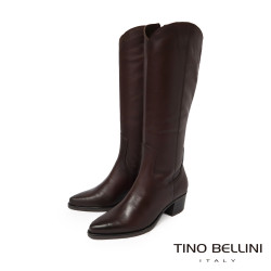 【TINO BELLINI 貝里尼】歐洲進口經典馬靴FWWT011-6(咖啡色) 【TINO BELLINI 貝里尼】歐洲進口經典馬靴FWWT011-6(咖啡色)