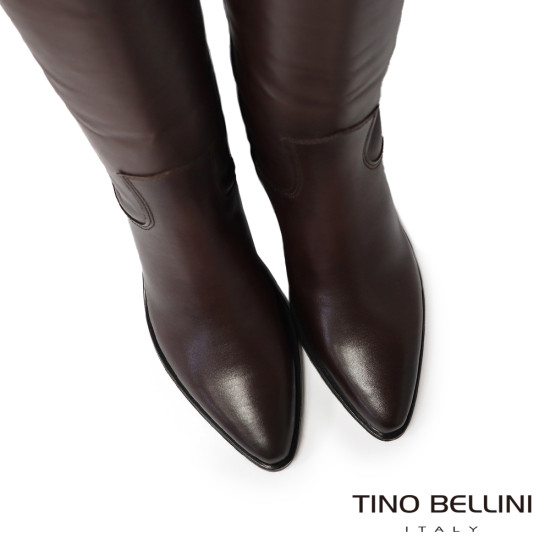 【TINO BELLINI 貝里尼】歐洲進口經典馬靴FWWT011-6(咖啡色)