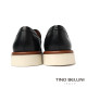 TINO BELLINI 貝里尼 突西尼亞進口 時尚休閒男士德比鞋 樂福鞋 HM4T026-1(黑色)