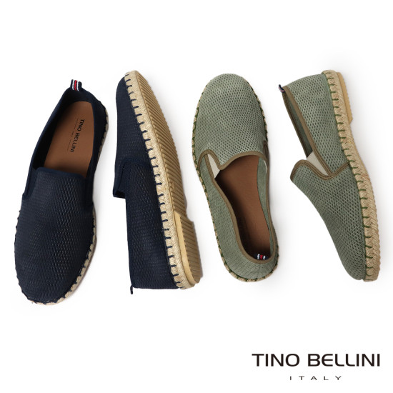 TINO BELLINI 貝里尼 西班牙進口 網眼透氣漁夫鞋 HM4T037-5(綠色)