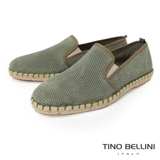 TINO BELLINI 貝里尼 西班牙進口 網眼透氣漁夫鞋 HM4T037-5(綠色)