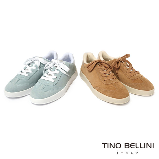 TINO BELLINI 貝里尼 巴西進口 復古鞋 休閒鞋 厚底 麂皮 質感 LB0V019-9(駝色)