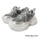 TINO BELLINI 貝里尼 香港進口 老爹鞋 復古 時髦 休閒鞋 運動鞋LB0V020-D(銀色)
