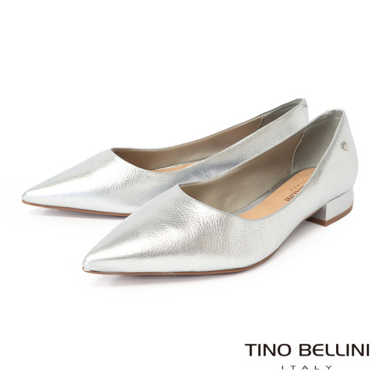 TINO BELLINI 貝里尼 巴西進口 素面尖頭低跟鞋FSCT016A-D