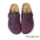 TINO BELLINI 貝里尼 歐洲進口 BIONATURA 腳床舒適鞋 真皮 經典造型 軟木軟底 拖鞋 FZ0B001-X(紫風色)