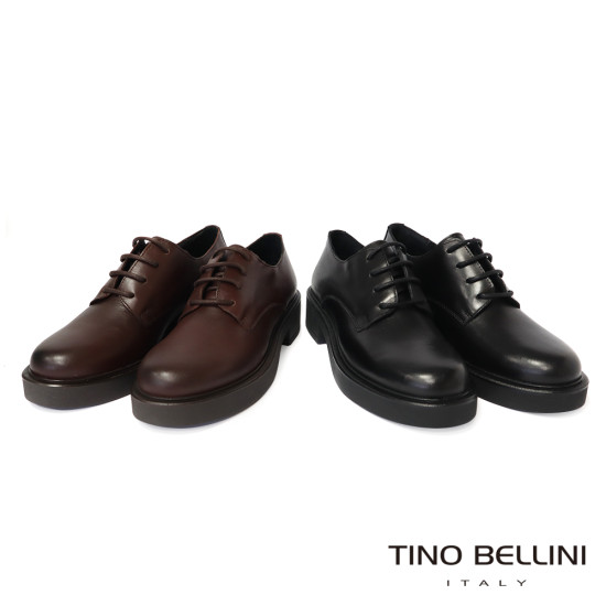 TINO BELLINI 貝里尼 阿爾巴尼亞進口 雅痞女伶德比牛津鞋FWCT044-1(黑色)