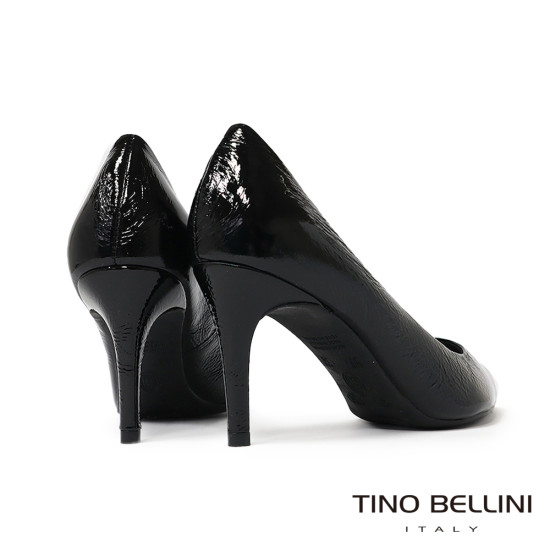 TINO BELLINI 貝里尼 巴西進口 歐美氣質經典尖頭細跟鞋FWEV020-1(黑色)