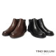 TINO BELLINI 波士尼亞進口 經典素面 平底短靴 FWMV025-6(咖色)