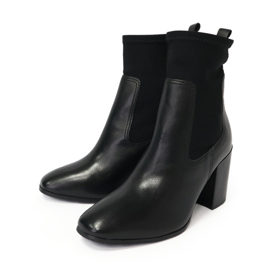 TINO BELLINI 貝里尼 巴西進口 切爾西  粗跟 短靴 FWPT004-1(黑色)