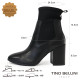TINO BELLINI 貝里尼 巴西進口 切爾西  粗跟 短靴 FWPT004-1(黑色)