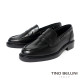 TINO BELLINI 貝里尼 義大利進口 側飾帶造型休閒低跟樂福鞋FYLT056-1(黑色)