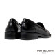 TINO BELLINI 貝里尼 義大利進口 經典復古便士樂福鞋FYLV045-1(黑色)