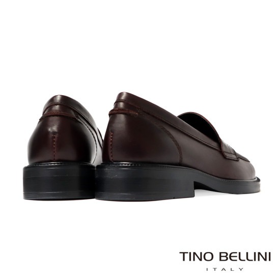 TINO BELLINI 貝里尼 義大利進口 經典復古便士樂福鞋FYLV045-A(酒紅色)