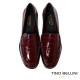 TINO BELLINI 貝里尼 巴西進口 經典造型酒紅漆皮樂福鞋FYLV046-A(酒紅色)