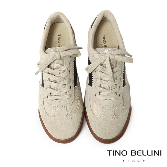 TINO BELLINI 貝里尼 巴西進口 經典復刻德訓鞋LB0T037-3(米色)
