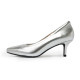 TINO BELLINI 貝里尼 進口真皮唯美氣質新娘鞋高跟鞋FSDT016-D(銀色)