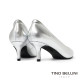 TINO BELLINI 貝里尼 進口真皮唯美氣質新娘鞋高跟鞋FSDT016-D(銀色)