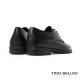 TINO BELLINI 貝里尼 義大利進口經典素面牛皮綁帶牛津鞋FWHV002A-1(黑)