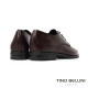 TINO BELLINI 貝里尼 義大利進口經典素面牛皮綁帶牛津鞋FWHV002A-A(酒紅)