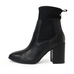 TINO BELLINI 貝里尼 巴西進口 切爾西  粗跟 短靴 FWPT004-1(黑色)