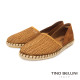 TINO BELLINI 貝里尼 西班牙進口 波浪編織休閒草編鞋 麻底鞋 FSWT001E-9(駝色)